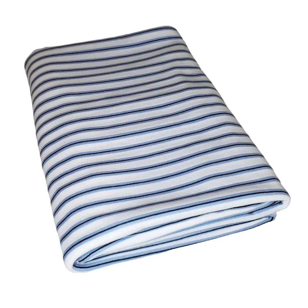 Stripes Cotton Fabric Scrap For Sewing Crafts